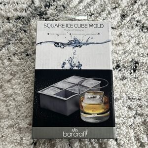 Square ice cube mold- brand new